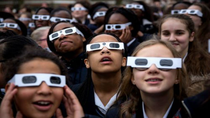 Eclipse Glasses for Safe Viewing