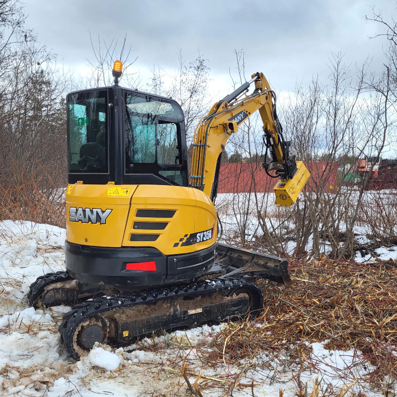 A Good Excavator Mulching Head May Be All You Need to Complete Your Project Successfully